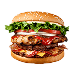 Triple Decker Burger 